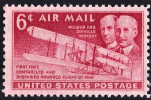 SC#C45 6¢ Wright Brothers (1949) MNH