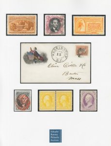 Gems of Philately. Rare stamps and covers. 2017 Schuyler Rumsey Auction catalog