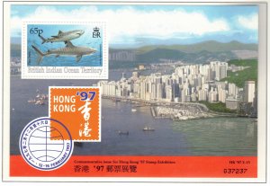 BIOT 1997 Hong Kong '97 Exhibition S/S; Scott 159a, SG 193; MNH