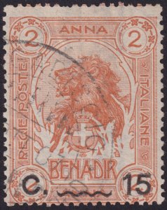 Somalia 1906 #13 fvf u fvf