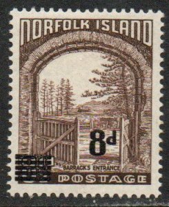 Norfolk Island Sc #22 Mint Hinged