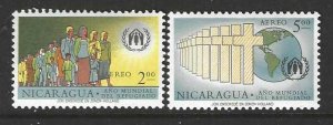 Nicaragua C452-C453 Complete MNH SC:$1.50