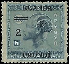 RUANDA-URUNDI   #36 MH (4)