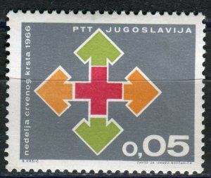 1148 - Yugoslavia 1966 - Red Cross - MNH Set