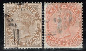 Bermuda SG# 19 & 20 Used - Lot 080215