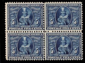 MOMEN: US STAMPS #330 BLOCK OF 4 MINT OG NH LOT #87104*