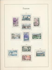 FRANCE 1960/75 Used Lighthouse Album Collection(500+)ALB819