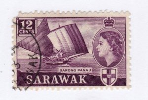 Sarawak stamp #203, used
