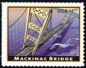 SC# 4438 - ($4.90) - American Landmarks: Mackinac Bridge - MNH - Single