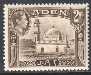 Aden Scott 20 - SG20, 1939 George VI 2a MH*