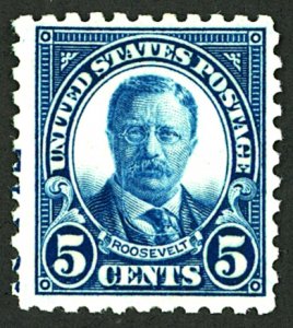 U.S. #586 MINT OG LH