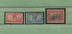 USA Postage Stamps #649,650,651