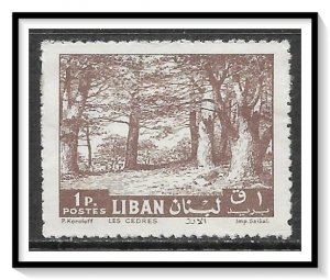 Lebanon #382 Cedars Redrawn MNH