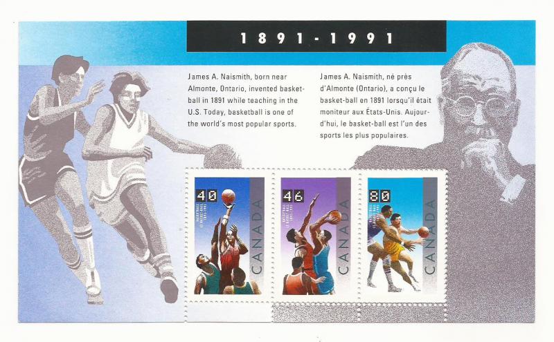 Canada 1991 - MNH - Souvenir Sheet  - Scott #1344 *