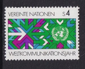 United Nations Vienna  #30  MNH 1983  world communications