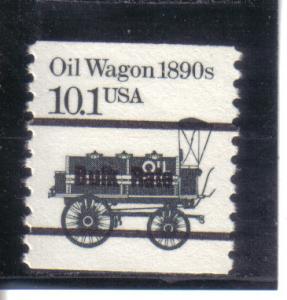  2130a - 10.1 Oil Wagon black precancel mnh f-vf.