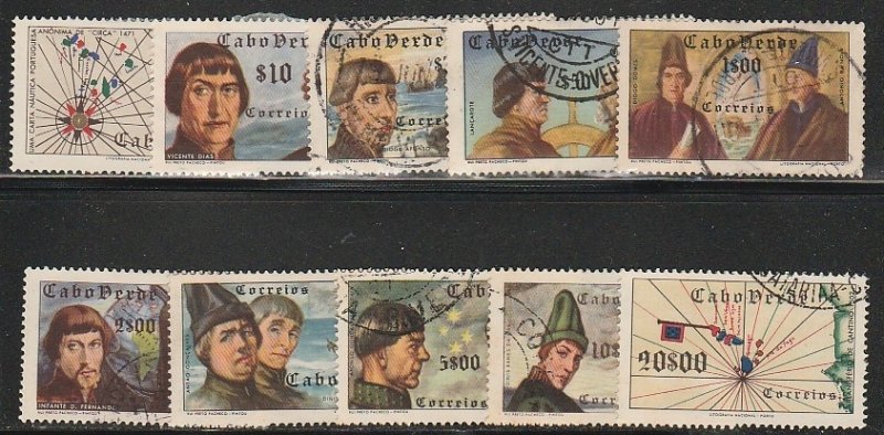 CAPE VERDE #277-86 USED COMPLETE