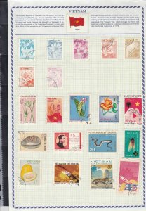 vietnam stamps page ref 17012