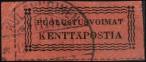 Finland SC# M1 Military Stamp (4m) Used