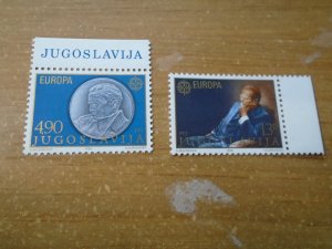 Yugoslavia  #  1467-68  MNH   Europa