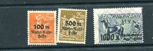 Germany 1923 Mi 258-0 MH/MNH Overprint 8040