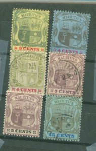 Mauritius #96/108 Used Single
