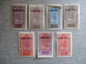 Burkina Faso, Scott#1-3,5-6,14,23, MH