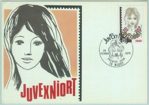 68657 - FRANCE - Postal History - MAXIMUM CARD 1978 - STAMP EXHIBITION-