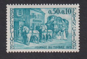 France   #B470    MNH  1973  Mail coach . stamp day