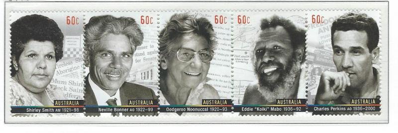 Australia   mnh strip  s.c.#  3950b