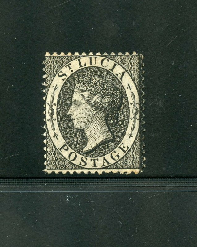 ST. LUCIA SCOTT #11 MINT NO GUM   SCOTT VALUE $50.00