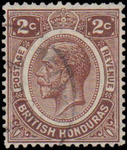 British Honduras #93, Incomplete Set(2), 1922-1933, Used