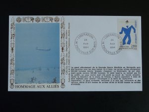 world war II ww2 WWII Liberation of Trouville commemorative cover France 1994