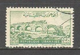 LEBANON Sc# 219 USED FVF Zebaide Aqueduct