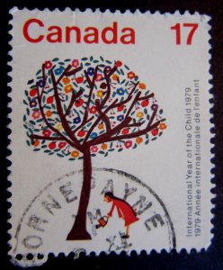 Canada #842 CDS Cancel Hornepayne, ON {ebhs145}