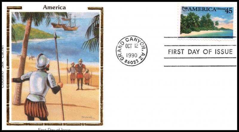 US C127 America Colorano U/A FDC