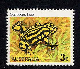 Australia #785a mint, Corroboree frog