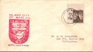 Philippines 1948 - Island City Of Basilan - F72170