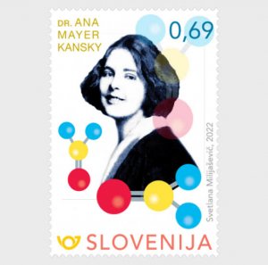 2022 Slovenia Dr Ana Mayer Kansky  (Scott NA) MNH