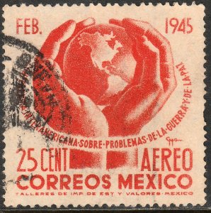 MEXICO C143, 25c Conference on War & Peace. Used. F-VF  (780)