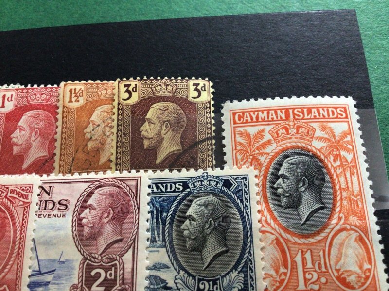 Cayman Islands mounted mint and used vintage Stamps  Ref 61976 