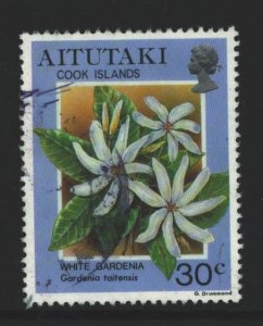 Aitutaki Sc#494 Used