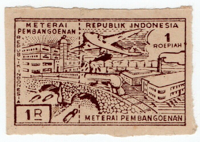 (I.B) Indonesia Revenue : Restaurant Tax 1R (Meterai Pembangoenan) 