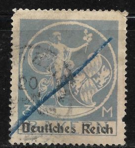 Bavaria - Scott #271 3M Pale Blue F VF Used (FILLER)