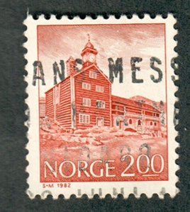 Norway #719 used single