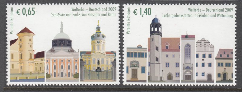 UN Vienna 442-443 MNH VF