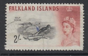 Falkland Islands, Scott 139 var (SG 204a), used (some wrinkling), DLR Printing