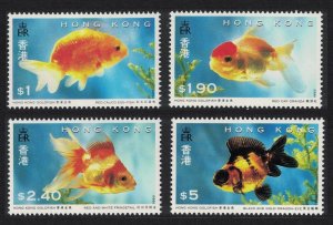 Hong Kong Goldfish 4v 1993 MNH SC#684-687 SG#752-755 MI#704-708