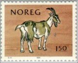 Norway Mint NK 883 Goat Multicolor 1.5 Krone (Goat)
