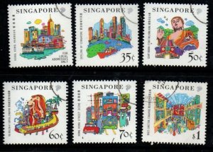 SINGAPORE SG991/6 1999 SINGAPORE-HONG KONG USED
